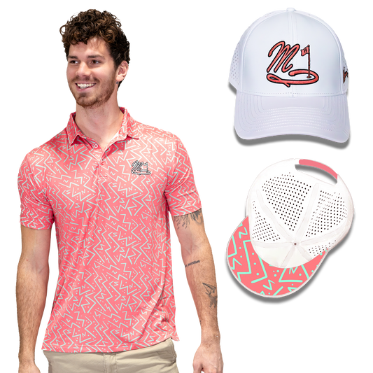 Shirt • Hat Set - Candy Coral