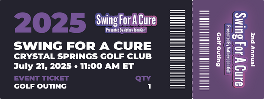 Swing For A Cure Golf & Dinner Ticket