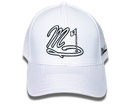 Golf Hat - Whistler White