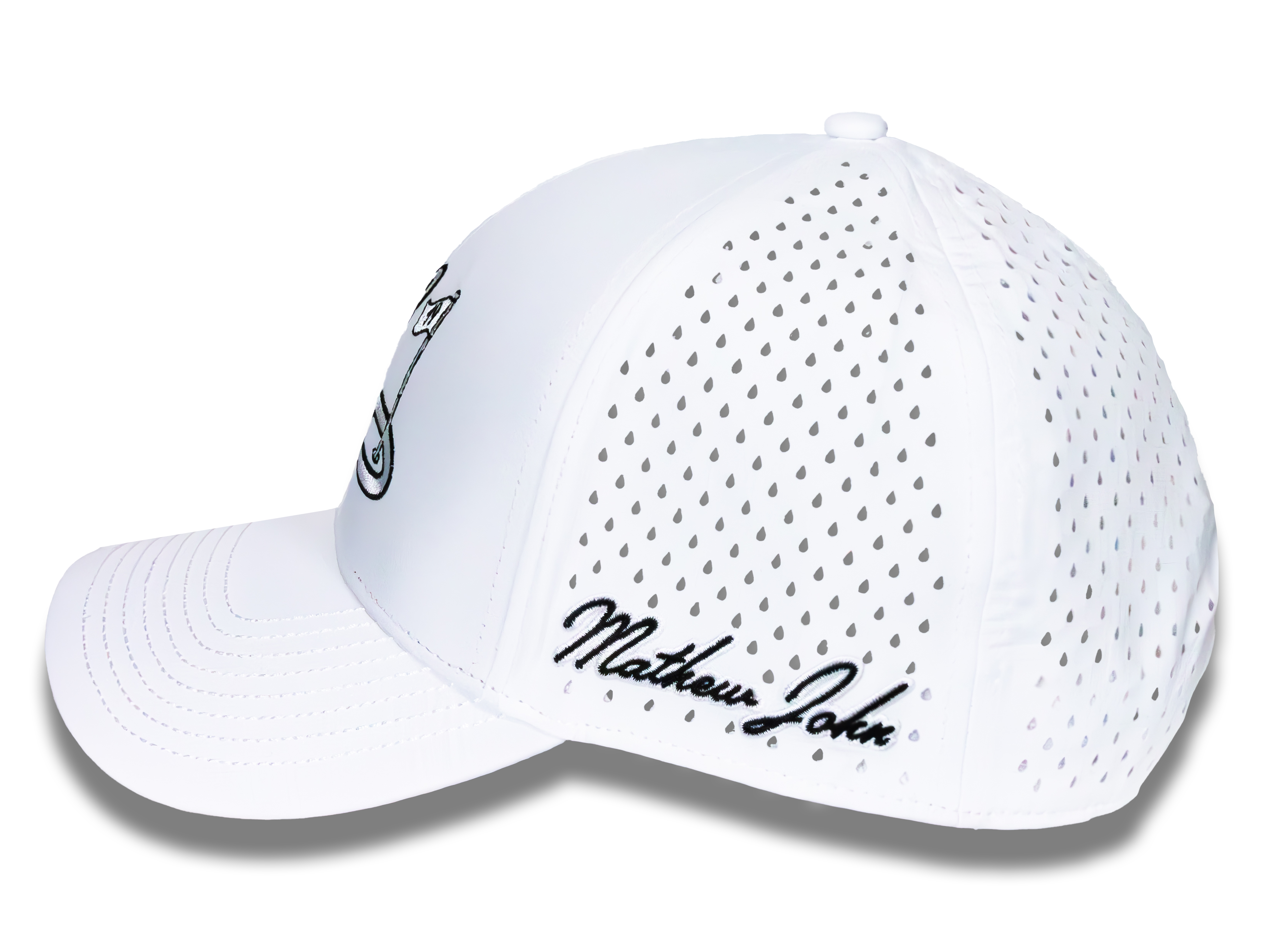 Golf Hat - Whistler White
